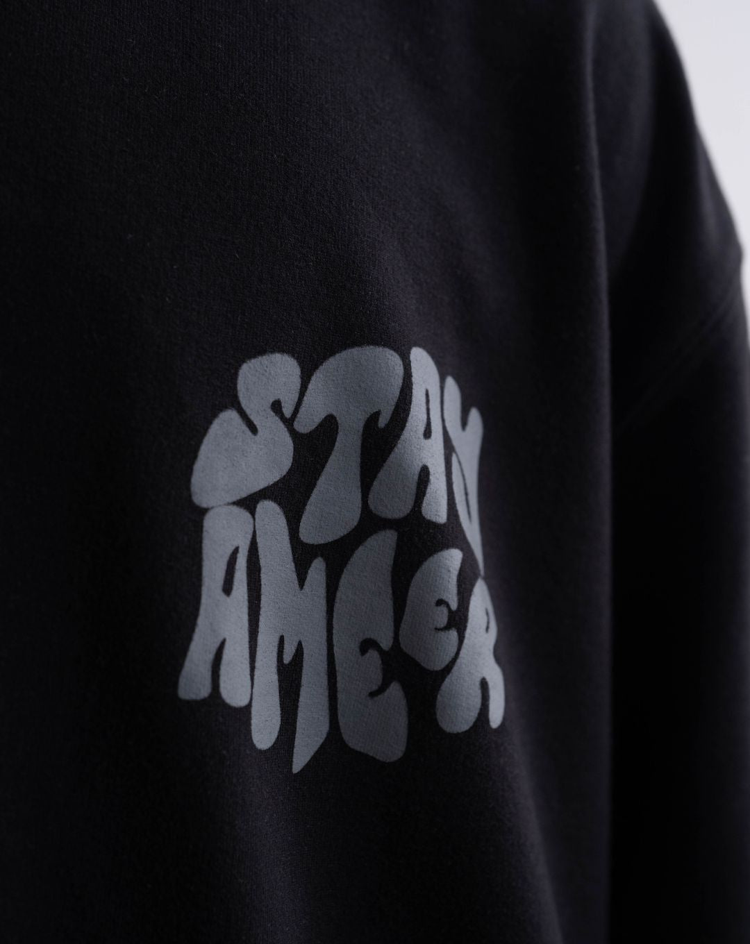STAY AMEER | BLACK | UNISEX T-SHIRT | (PUFF PRINT)