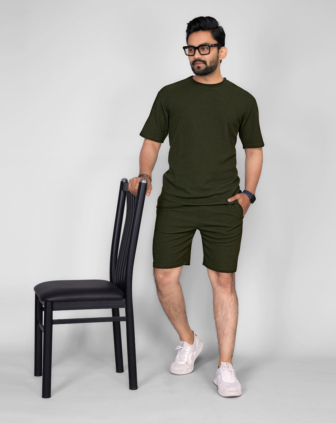 Waffle Co-Ord T-Shirt & Shorts