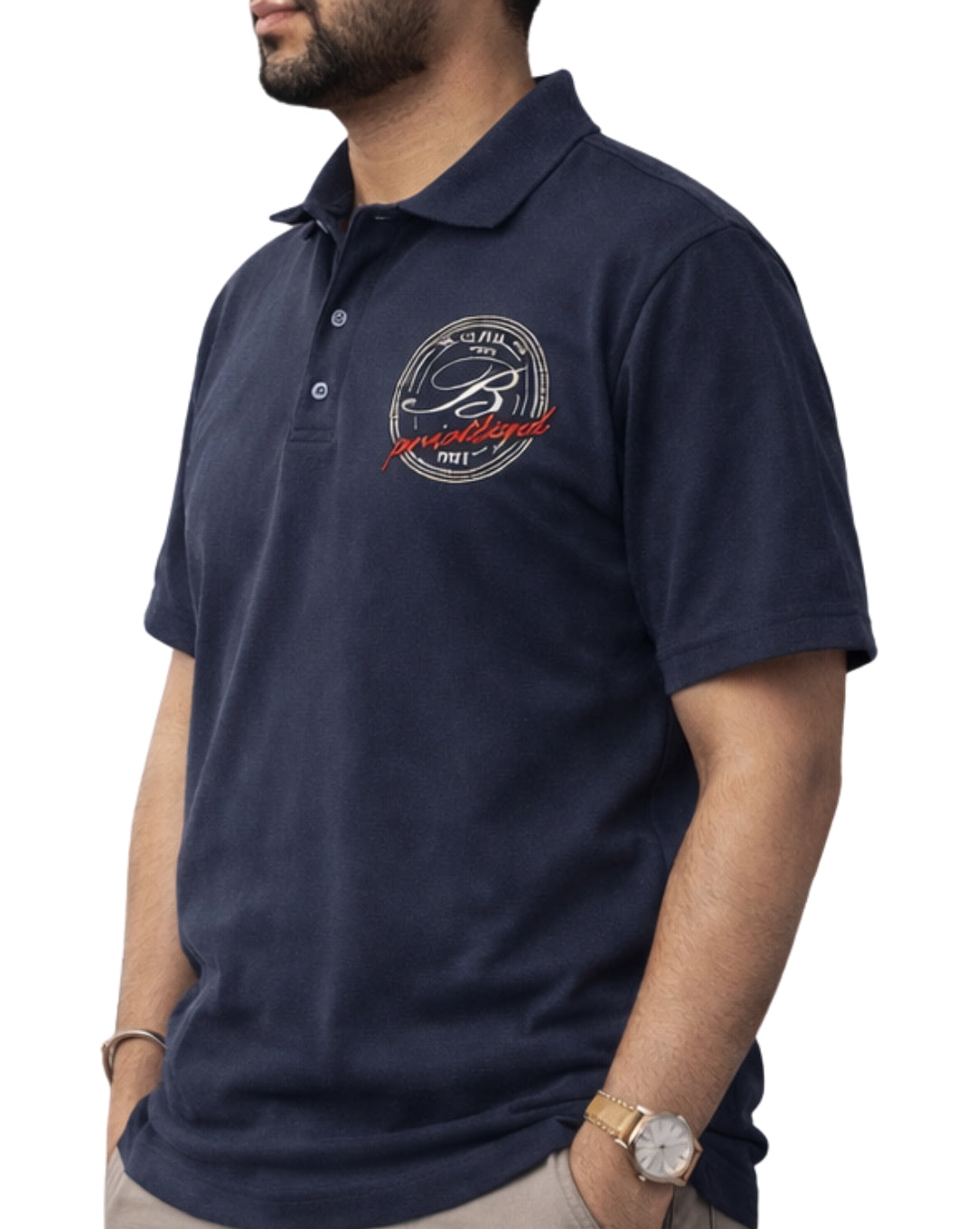 Sab Tay Hai | Polo T Shirt | Oversize | Blue
