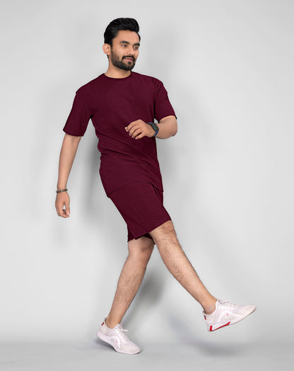 Waffle Co-Ord  T-Shirt & Shorts