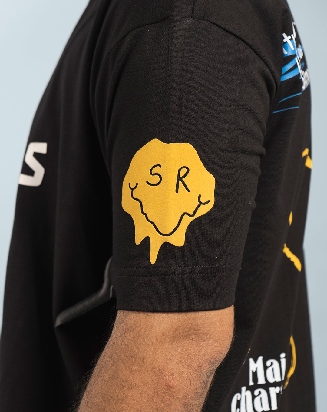 Let's Radiate Smile | Over Sized T-Shirt | Smile Radiator