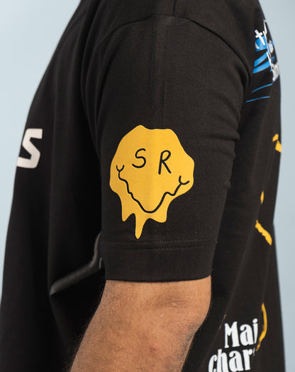 Let's Radiate Smile | Over Sized T-Shirt | Smile Radiator