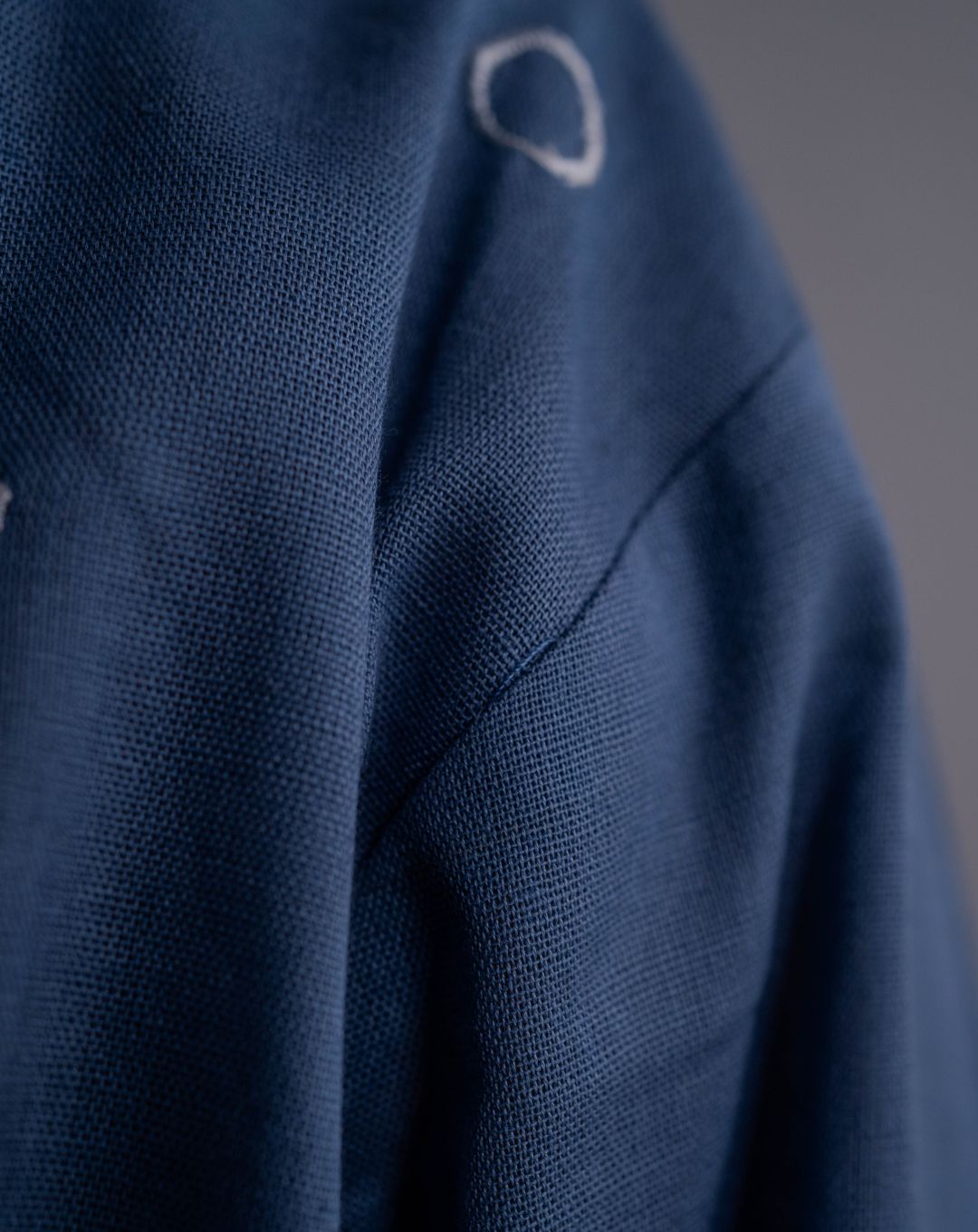 Into The Sea | Oversize Shirt | Sea Blue | Unisex | Linen
