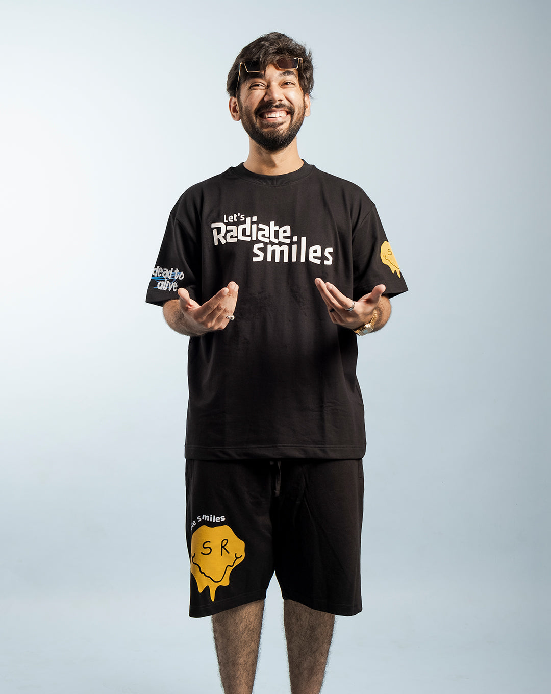 Smile Radiator | Co-Ord Set | Black