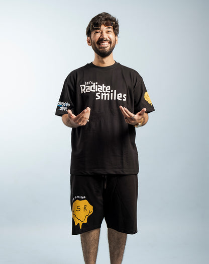Smile Radiator | Co-Ord Set | Black