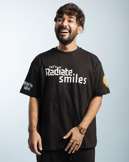 Smile Radiator | Co-Ord Set | Black