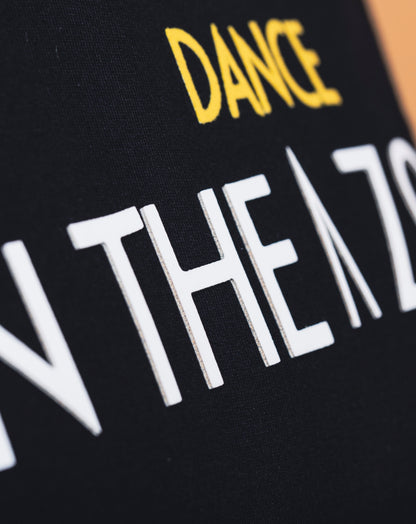 Get in the Zone | Over Sized T-Shirt | TDZ-The Dance Zone | Black