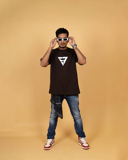 Fly High | Over Sized T-Shirt | Element7 | Brown