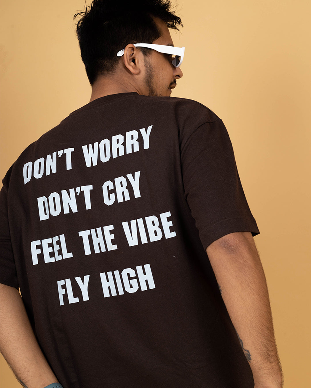 Fly High | Over Sized T-Shirt | Element7 | Brown