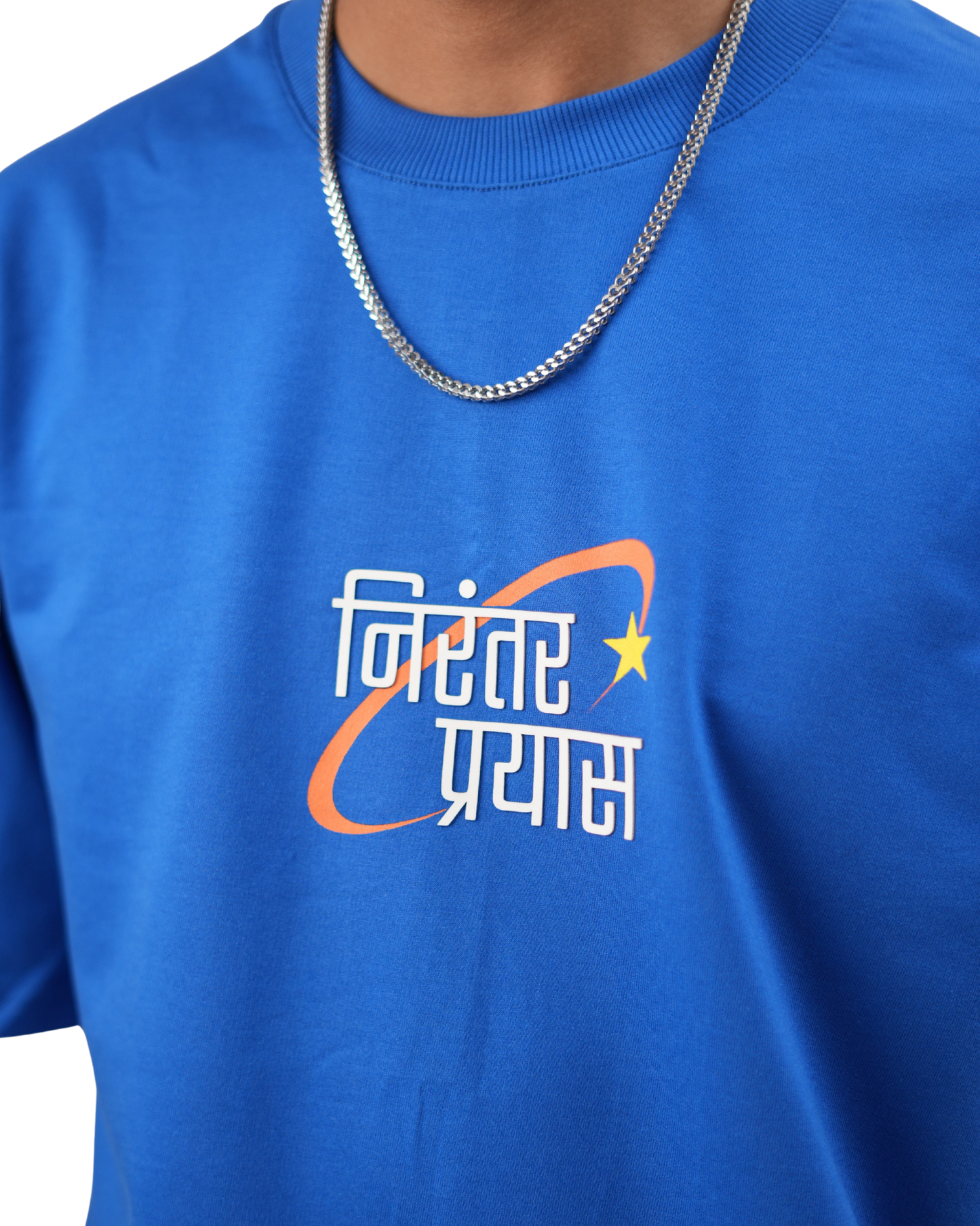 Nirantar Prayaas | Oversize | Blue