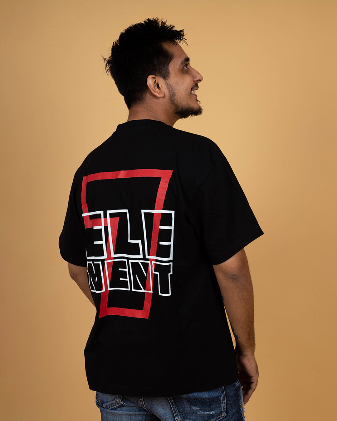 Signature | Over Sized T-Shirt | Element7 | Black