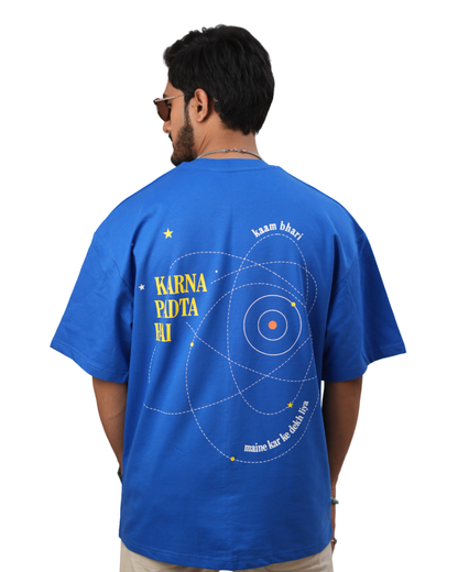 Nirantar Prayaas | Oversize | Blue