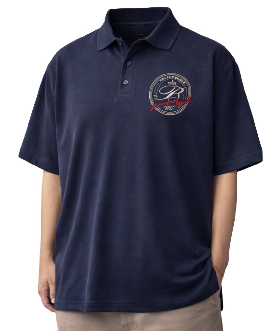 Sab Tay Hai | Polo T Shirt | Oversize | Blue