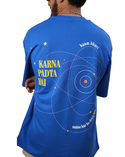 Nirantar Prayaas | Oversize | Blue