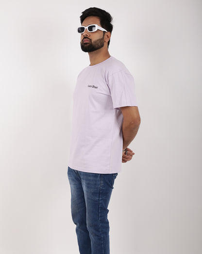 SOLID LAVENDER OVERSIZE TSHIRT