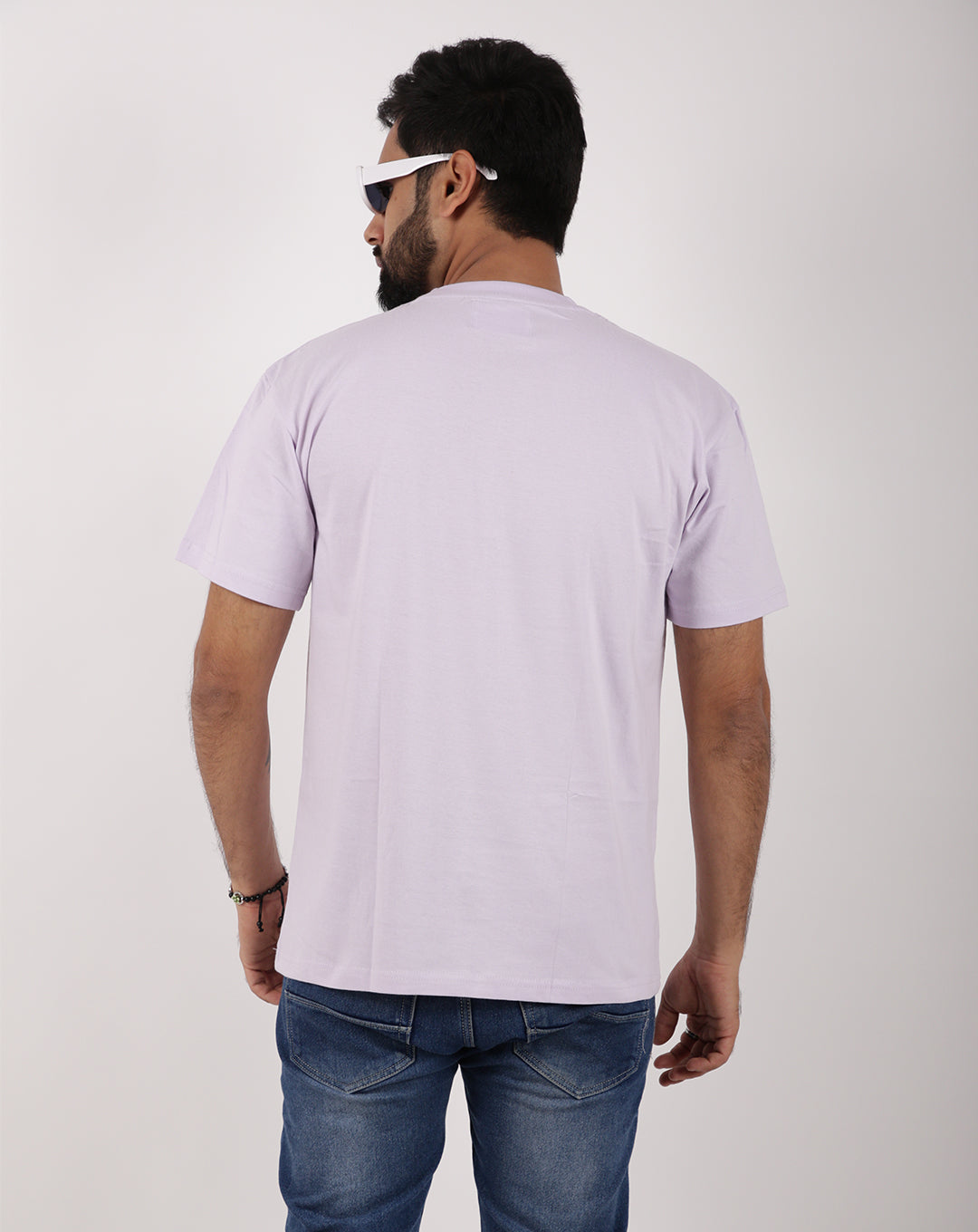 SOLID LAVENDER OVERSIZE TSHIRT